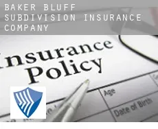 Baker Bluff Subdivision  insurance company