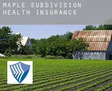 Maple Subdivision  health insurance