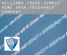 Williams Creek Summit Home Area  insurance company