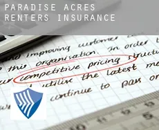 Paradise Acres  renters insurance