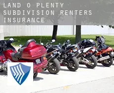 Land-O-Plenty Subdivision  renters insurance