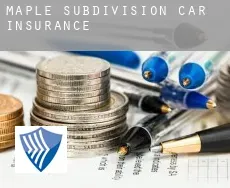 Maple Subdivision car insurance